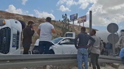 Şanlıurfa Organize Sanayi Yolunda Feci Kaza