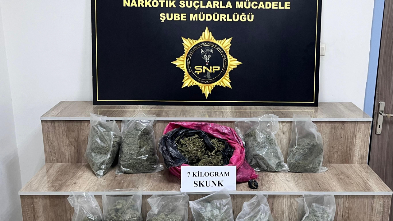 Şanlıurfa Polisi Zehire Geçit Vermedi
