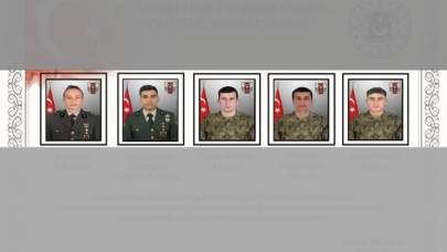 Pençe-Kilit Harekâtı'ndan Acı Haber: 5 Asker Şehit Oldu, İsimler Açıklandı