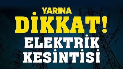 Şanlıurfa’da Yarın Geniş Kapsamlı Elektrik Kesintisi: İlçe İlçe Mahalle Listesi Açıklandı