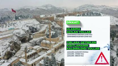 Vali Şıldak’tan Kritik Açıklama: Şanlıurfa’da Kapanan Ana Yollar Ulaşıma Açıldı
