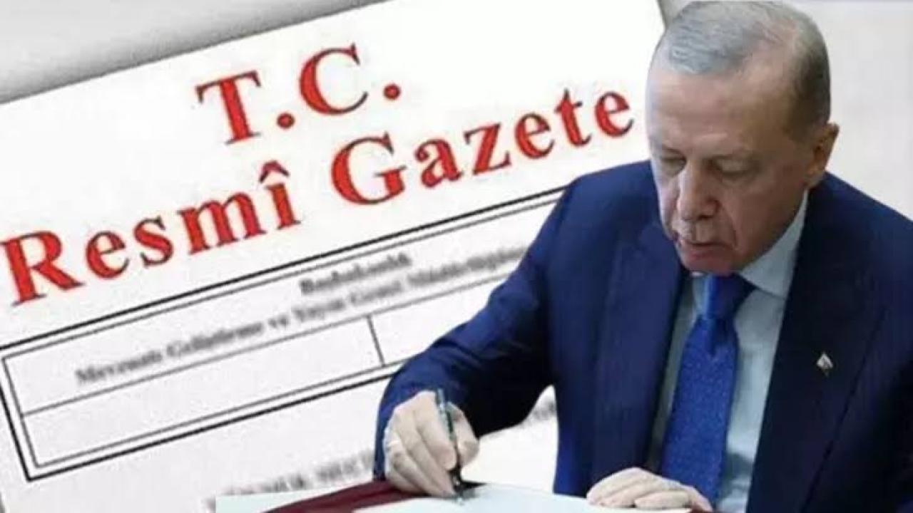 Cumhurbaşkanı Erdoğan’dan 5 İle Yeni Vali Ataması