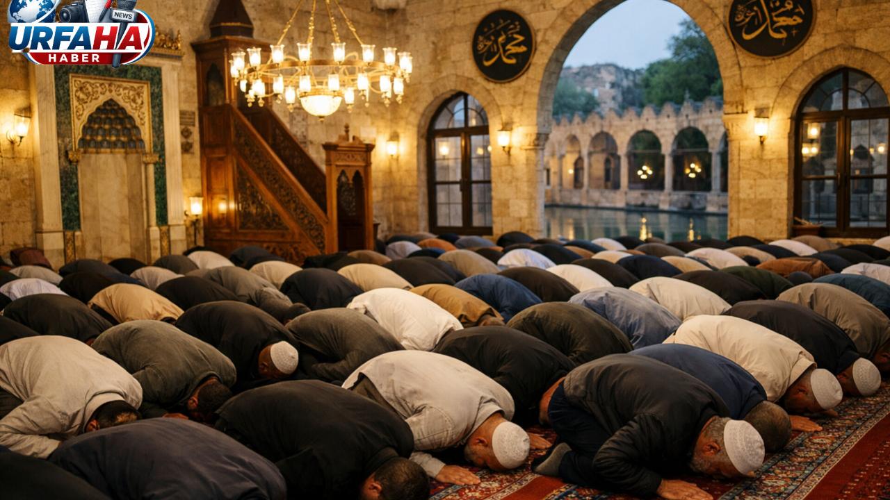 Mübarek Gecede Tarihi Buluşma: Balıklıgöl’de Saflar Doldu