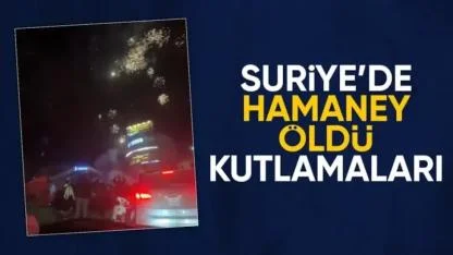 Suriye’de Hamaney İddiası Sonrası Kutlama: Humus’ta Havai Fişekler Patladı